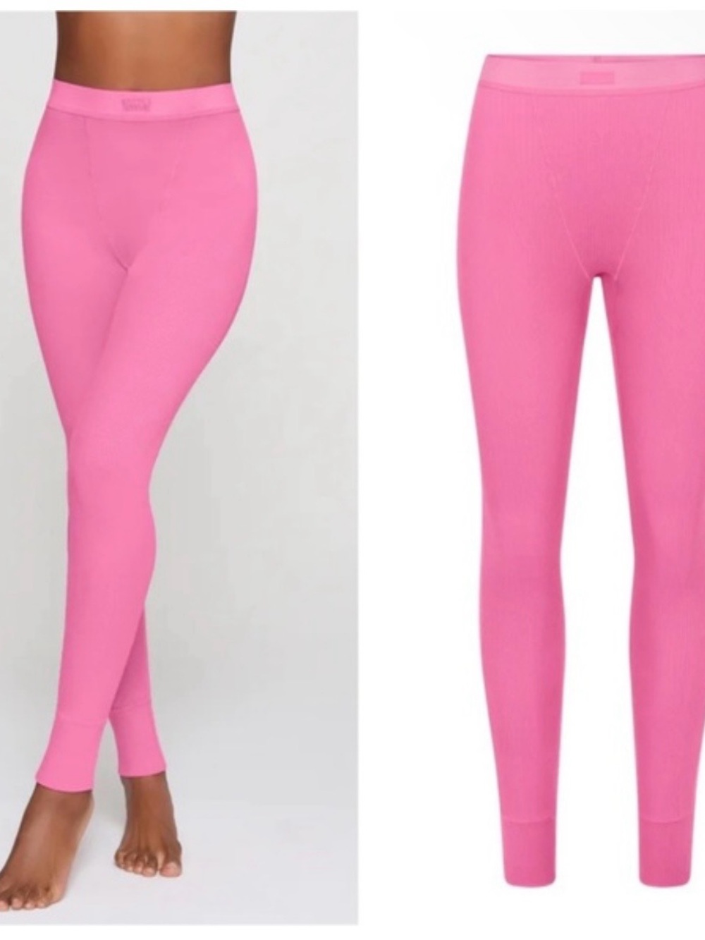 NWT SKIMS Sugar Pink leggings